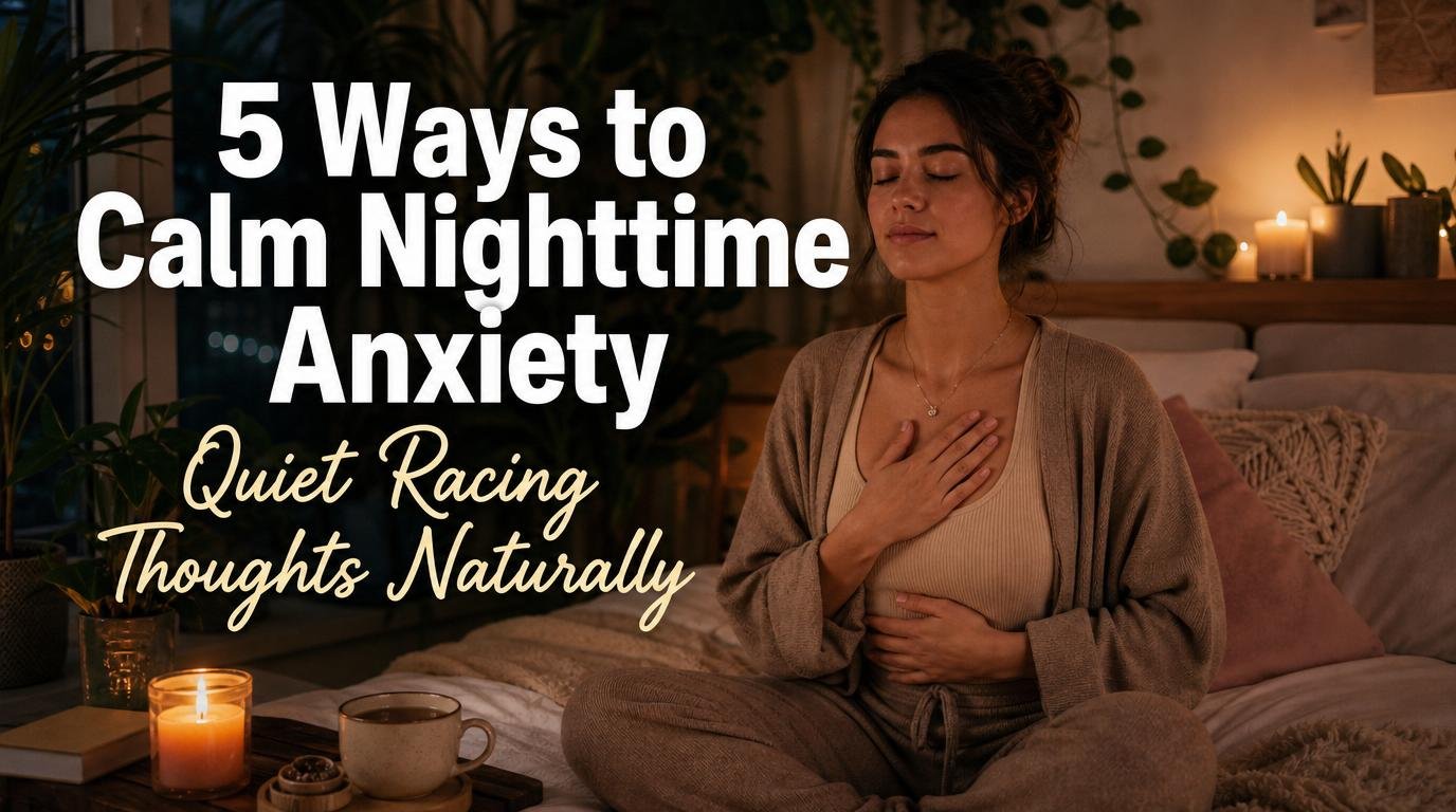 5 Things That Actually Calm Nighttime Anxiety