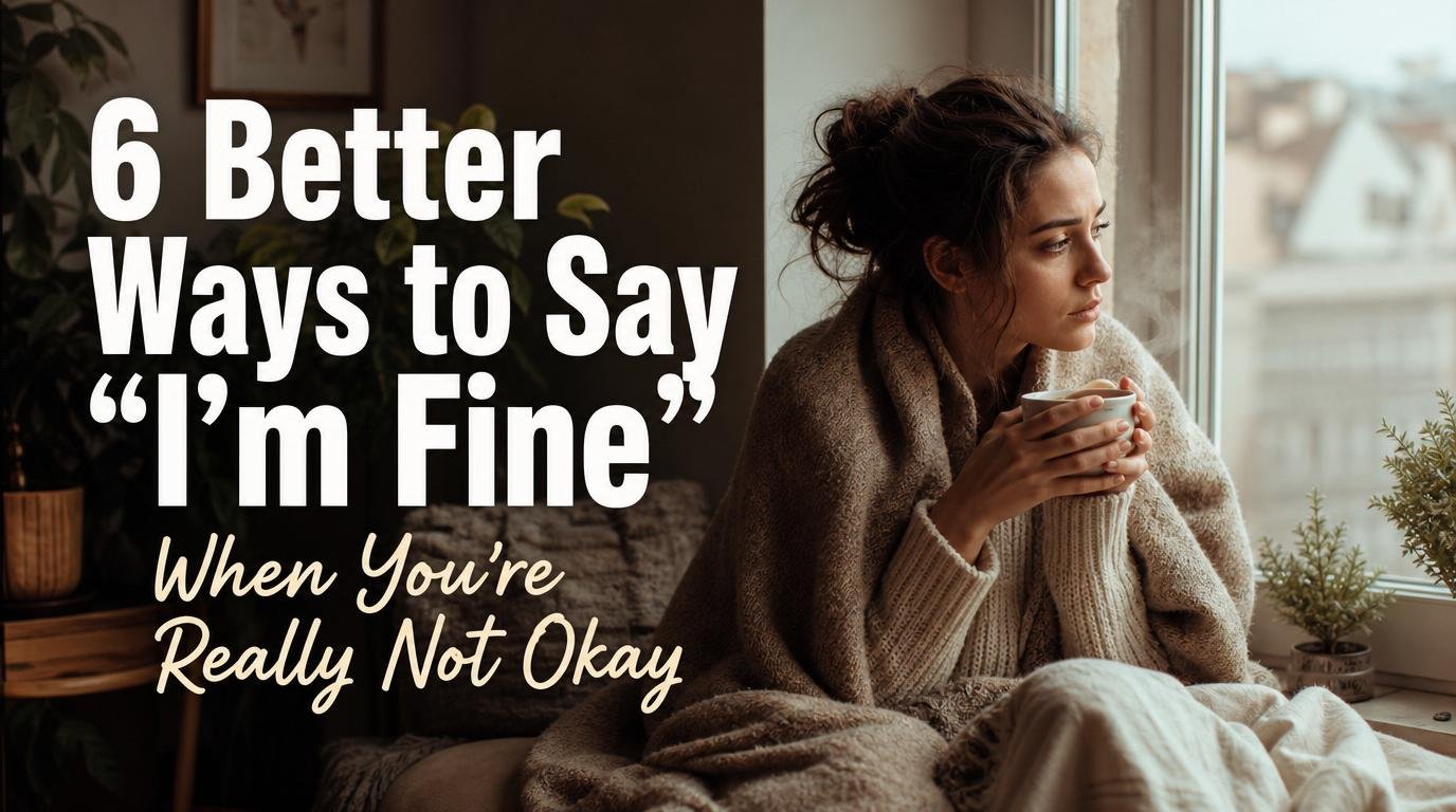 6 Better Ways To Say “I’m Fine” When You’re Not