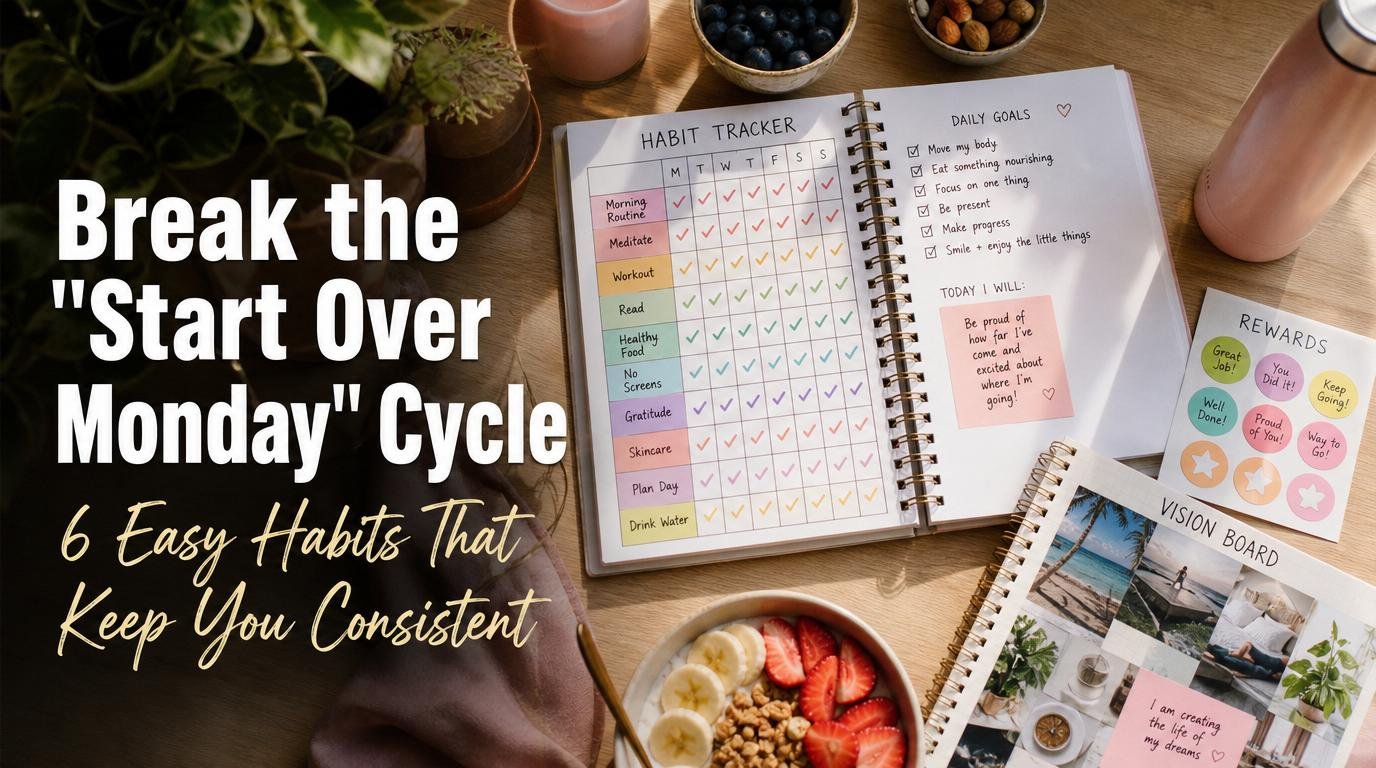 6 Essential Tricks to Break the “Start Over Monday” Cycle for Good