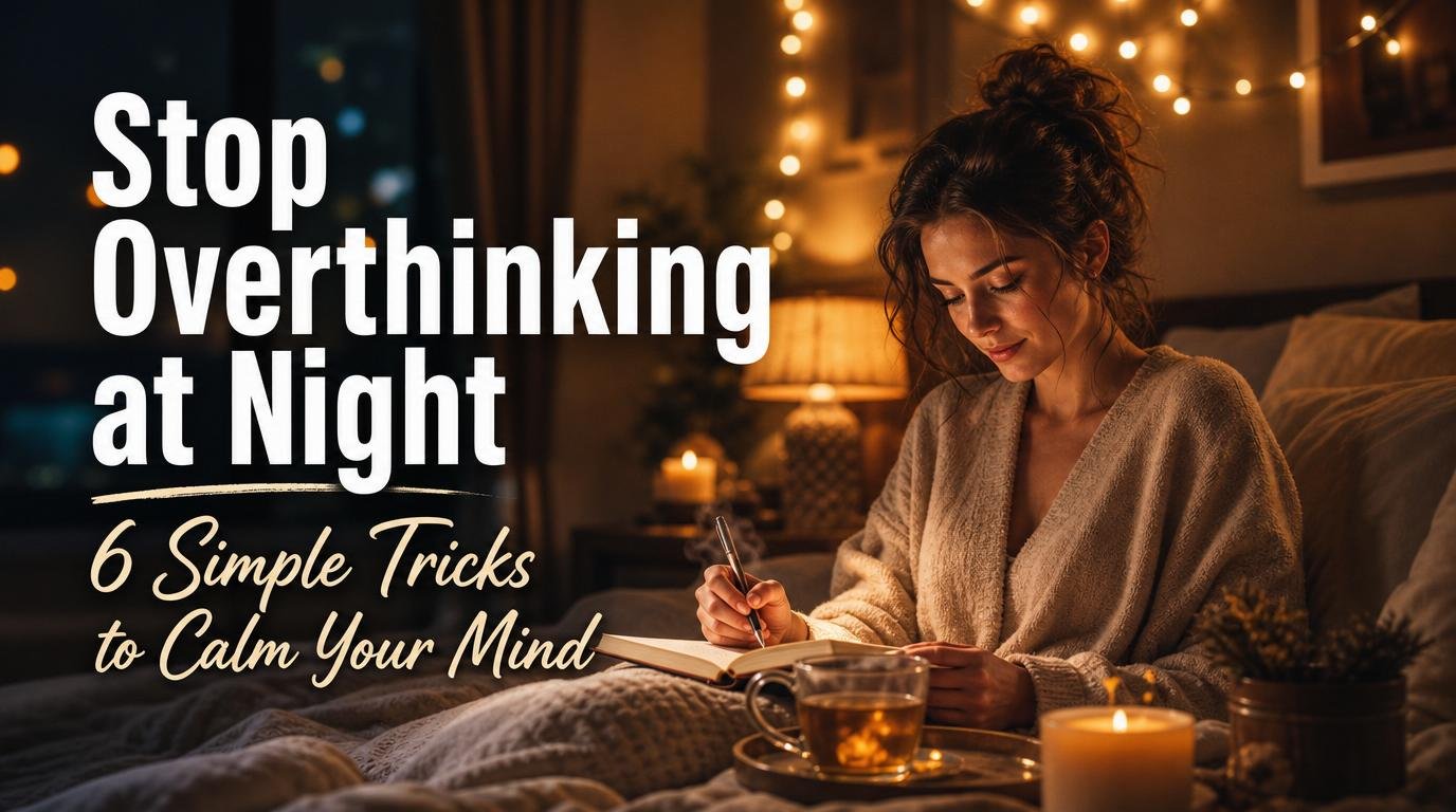 6 Tricks To Stop Overthinking Tomorrow At Night