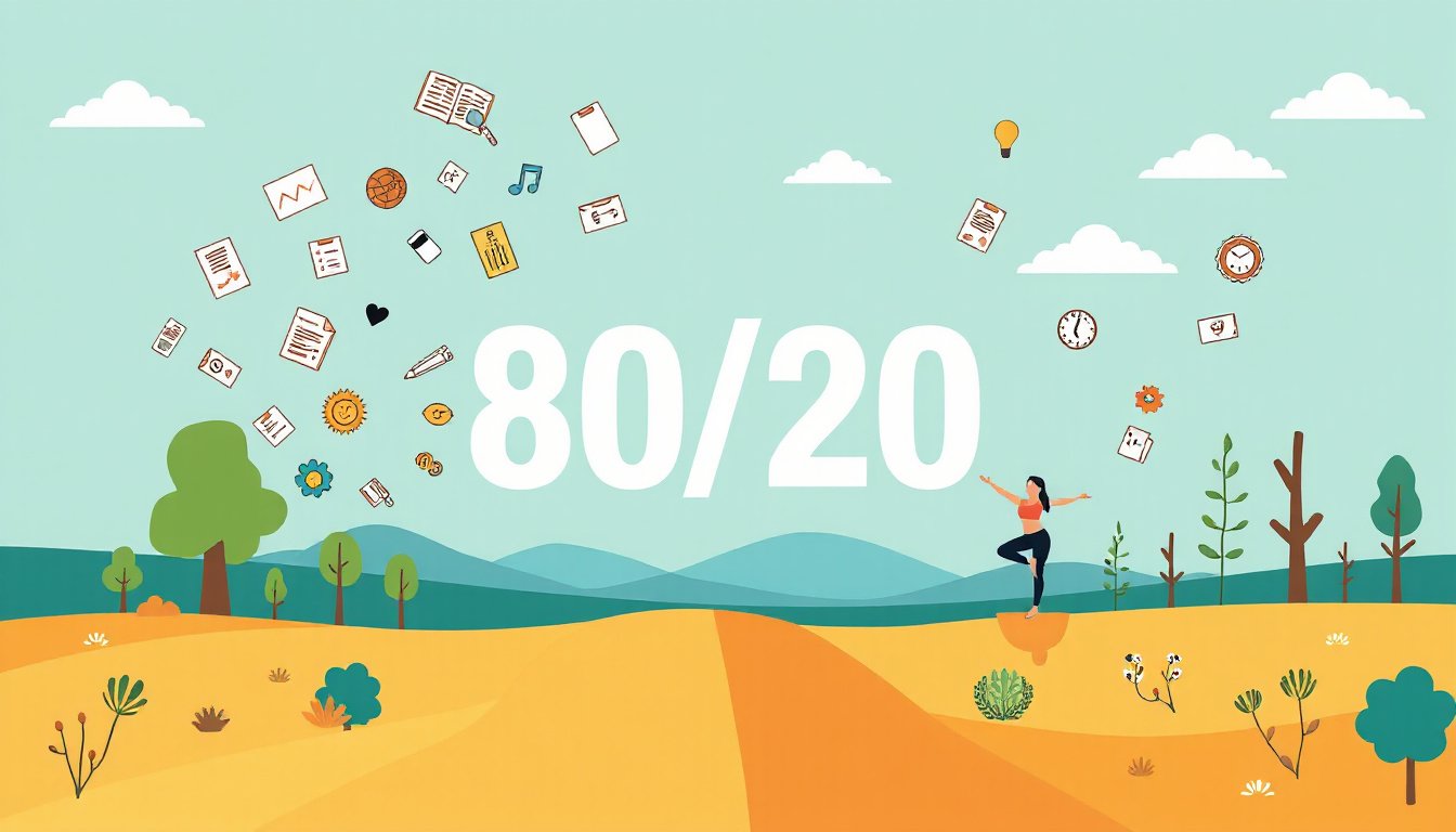The 80/20 Rule for Reducing Stress and Overwhelm