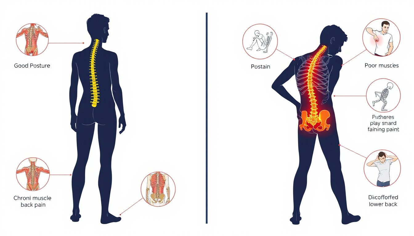 The Link Between Poor Posture and Chronic Back Pain