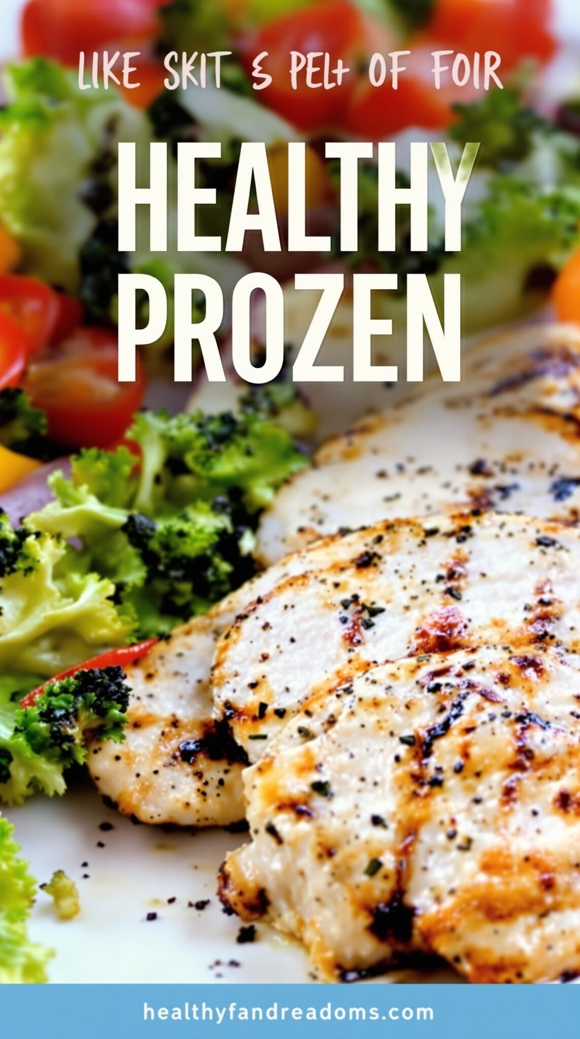 Plate of grilled chicken with broccoli and tomatoes, representing healthy eating habits.